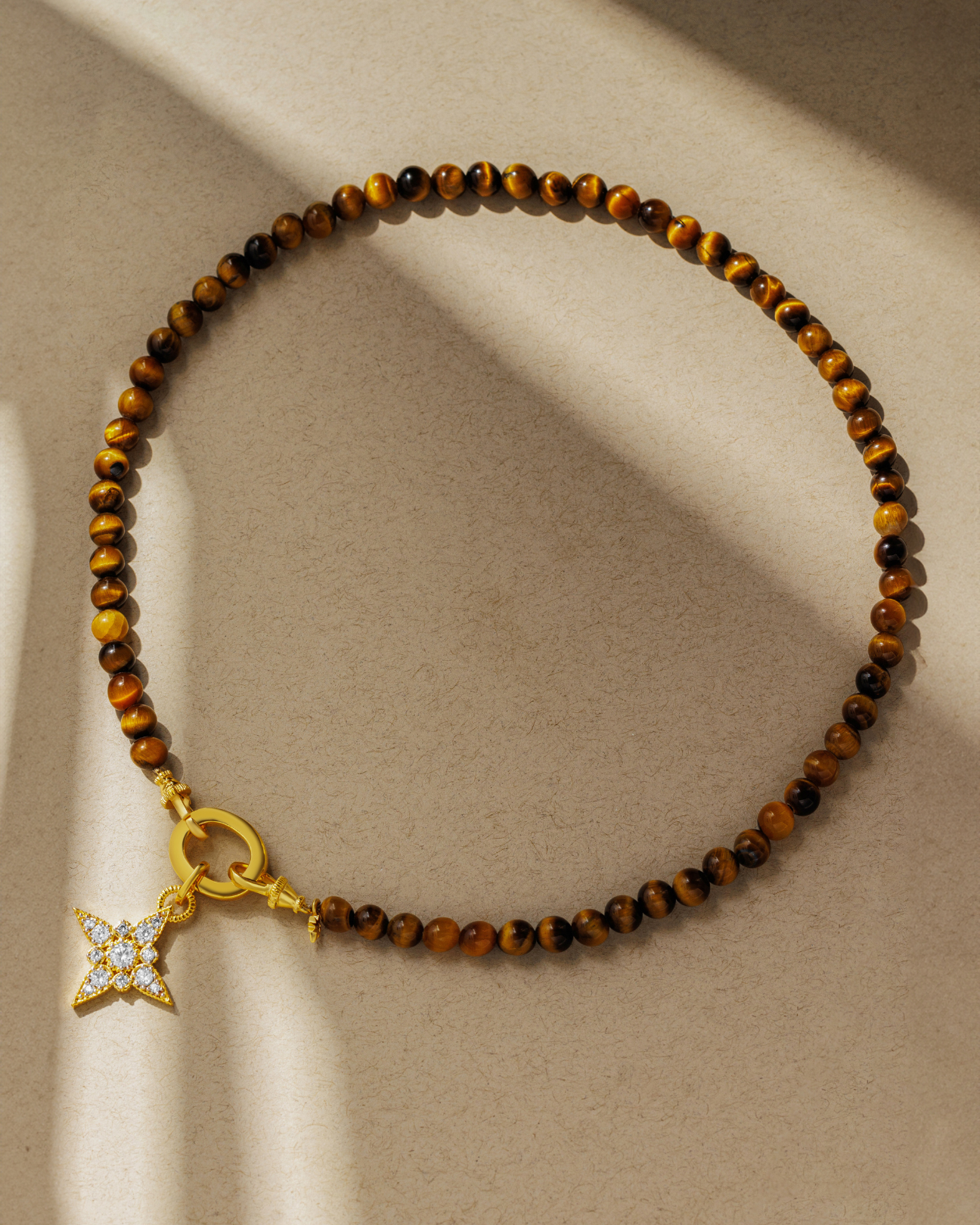 TAWNY Gemstone Beaded Necklace