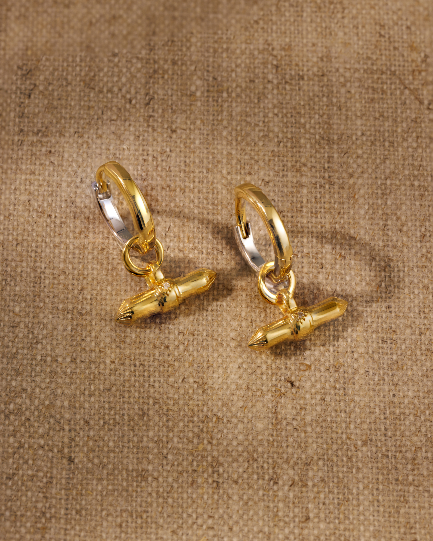 LAUREN Pointed T-Bar Earring Charms