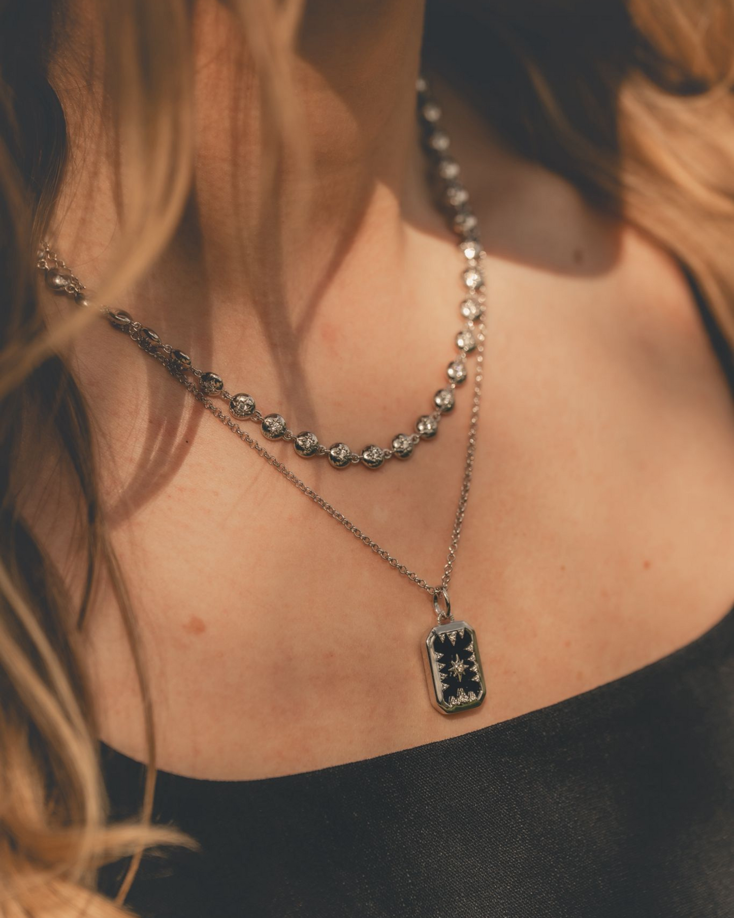 Silver TALISMAN / IVY / LULU Necklace Set