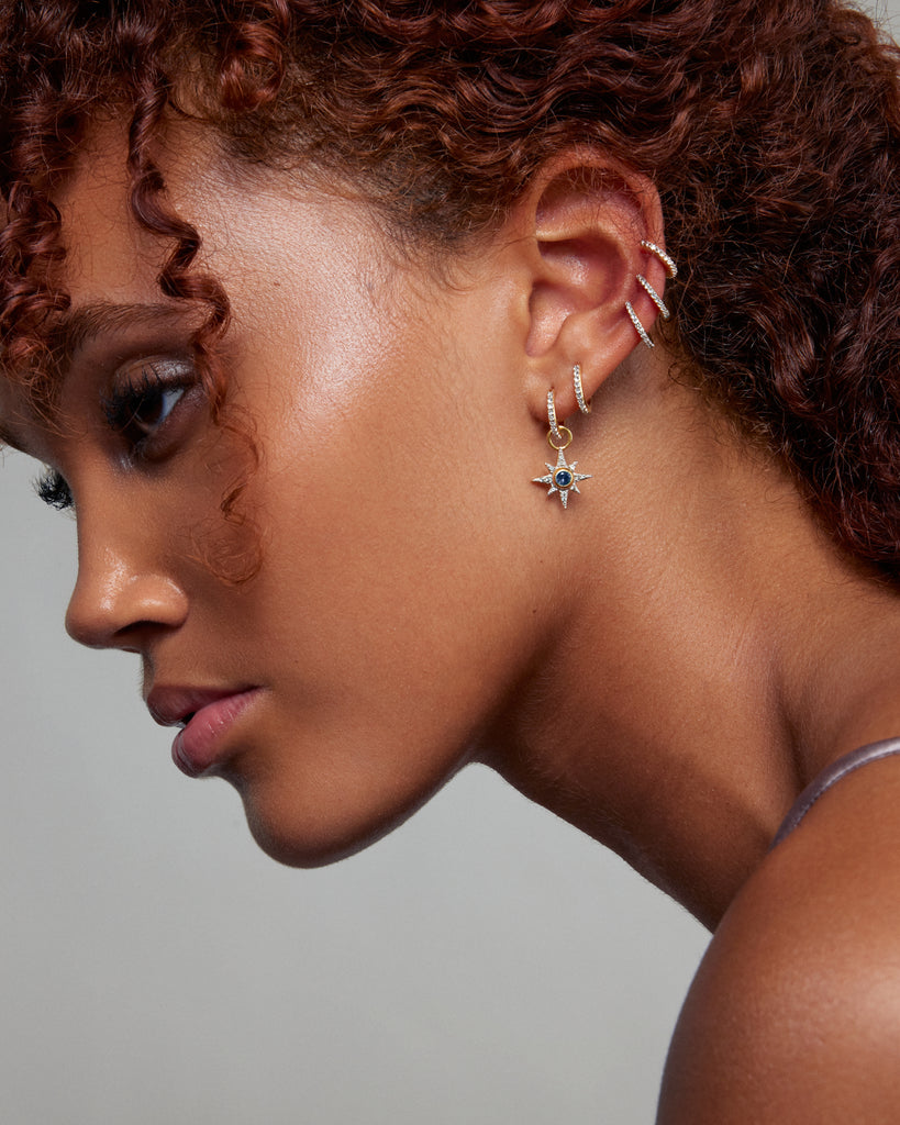 LYRA Earring Charms - Sapphire