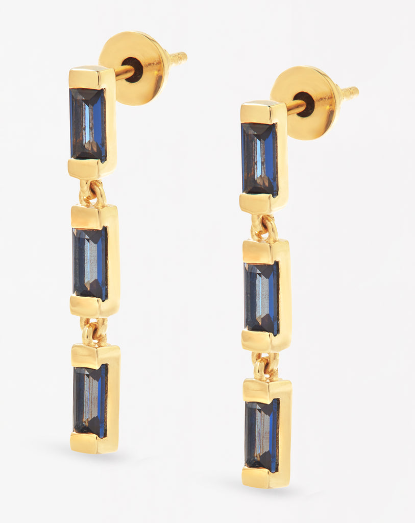 AUDREY Earrings - Blue