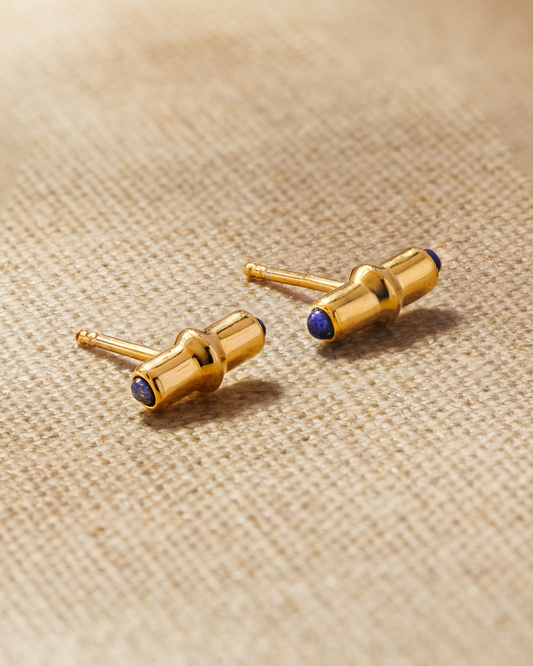 T-Bar Studs - Lapis