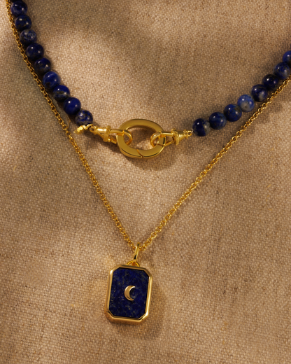 MOON TALISMAN / INDIGO / IVY Necklace Set