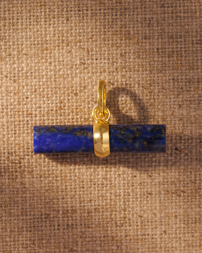T-Bar Pendant - Lapis