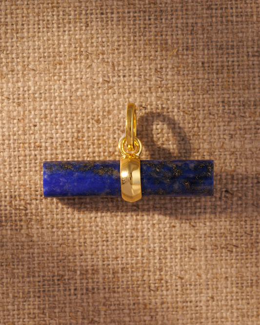 T-Bar Pendant - Lapis