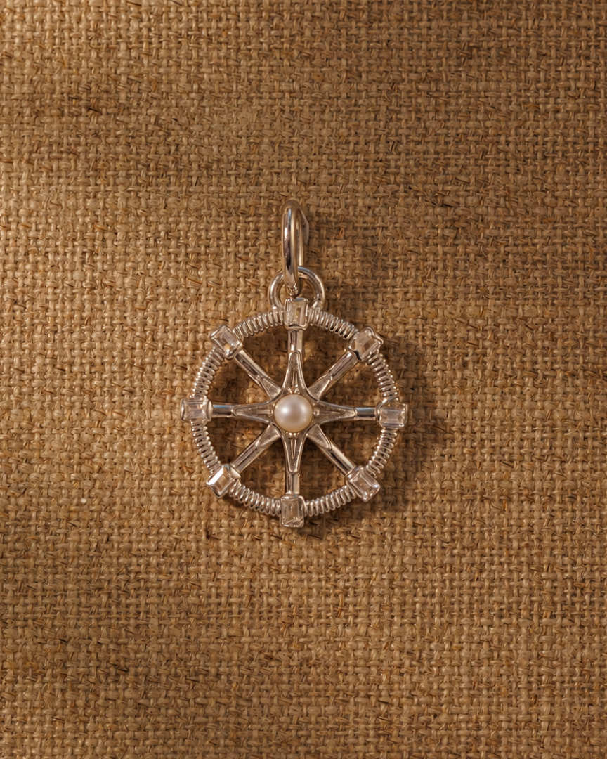 COMPASS Pendant - Silver