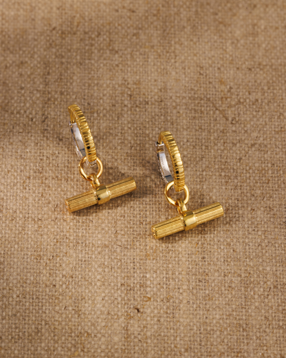 LEXI Faceted T-Bar Earring Charms
