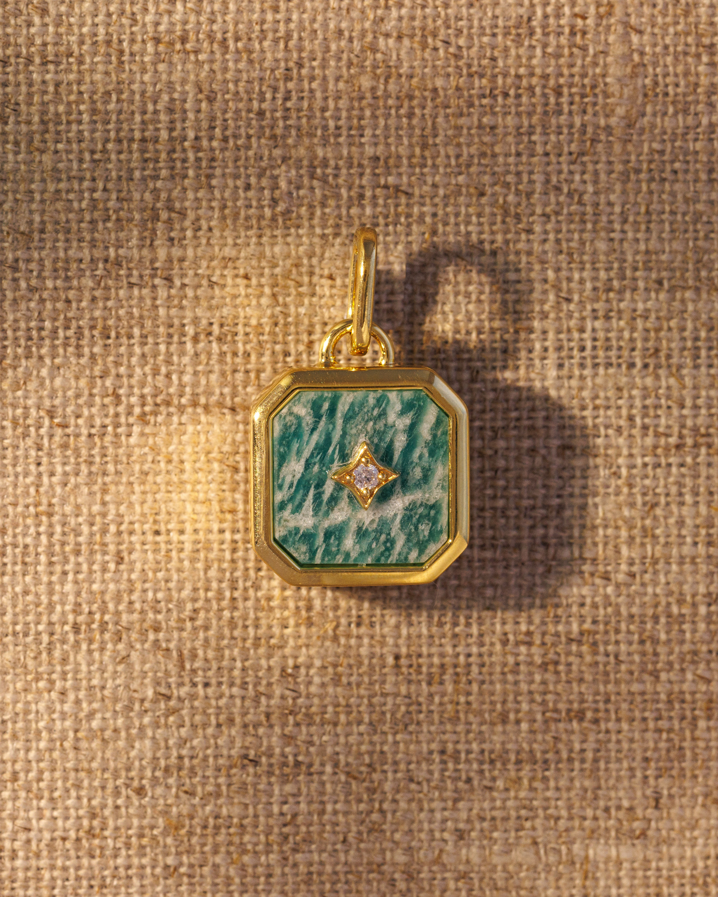 Reversible MOON TALISMAN Pendant - Small