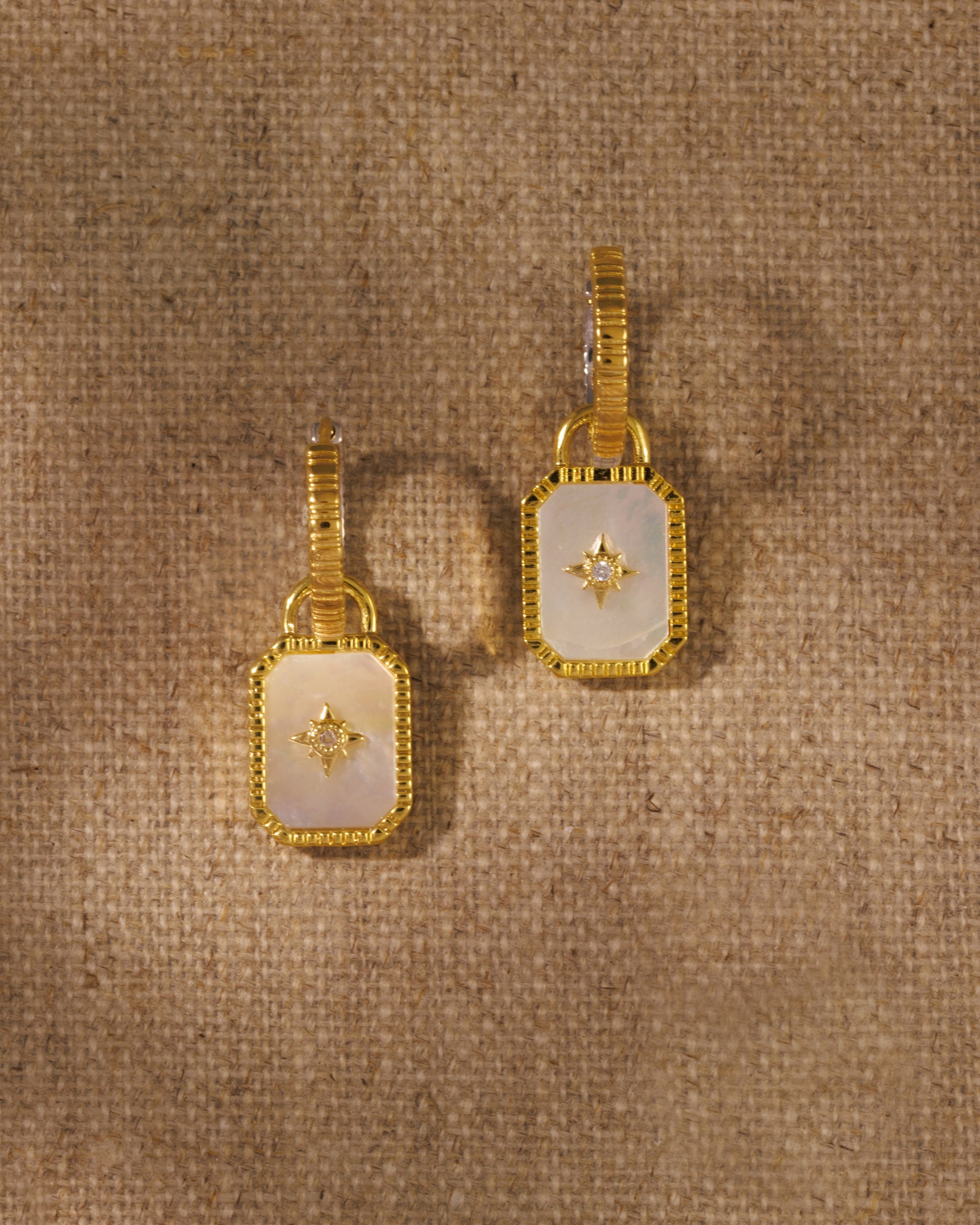 TAVI Pearl Earring Charms - Gold