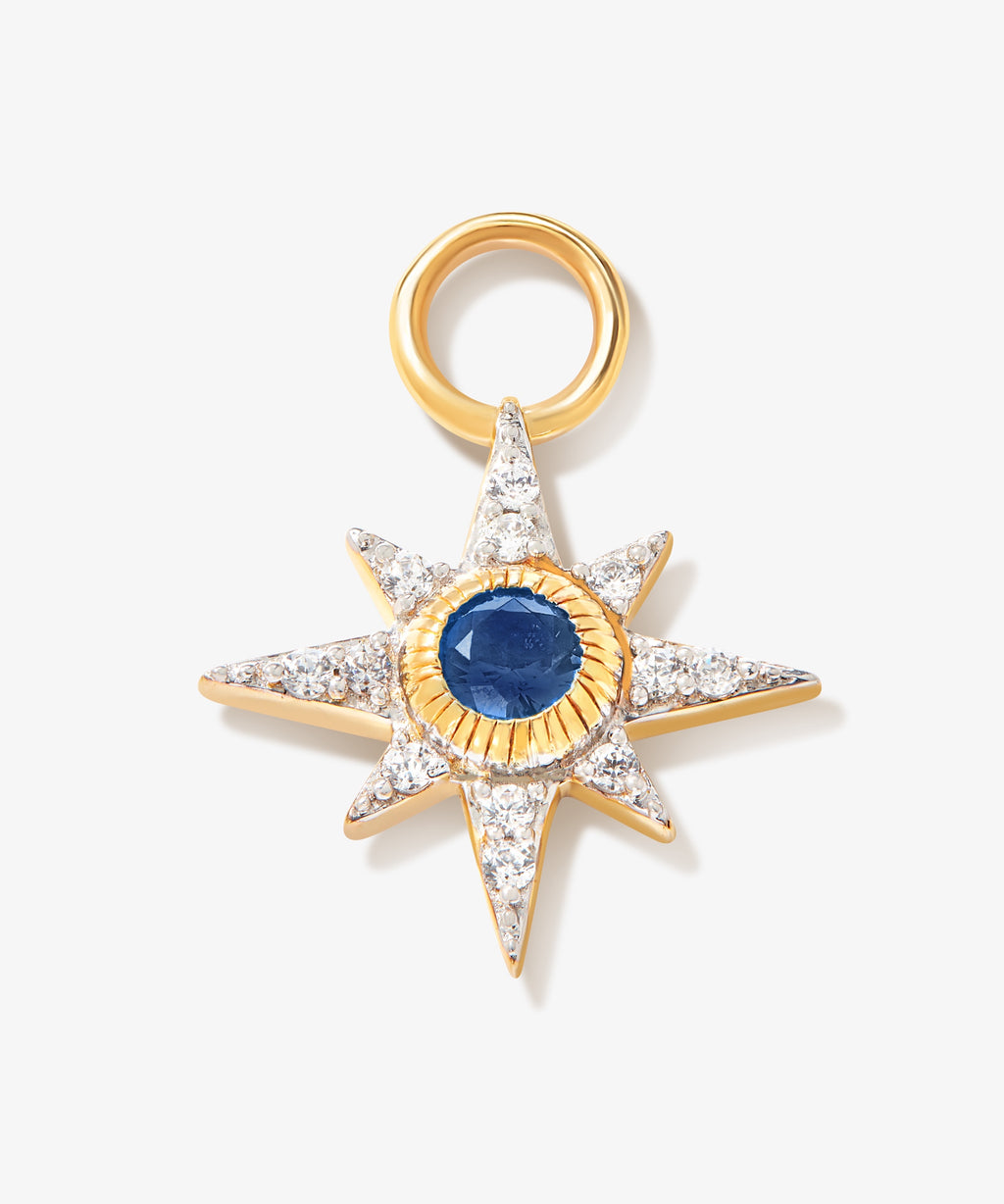 LYRA Earring Charms - Sapphire
