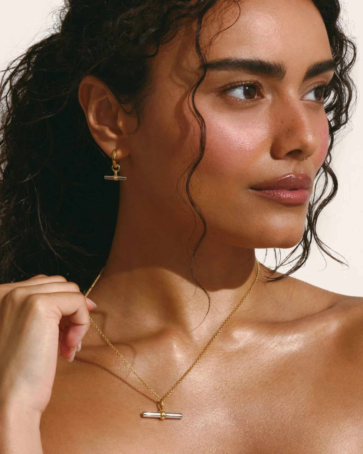 LUCY Mixed-Metal Gift Set (Gold Chain)