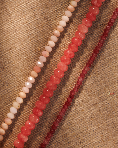 ROSALINE Pomegranate Quartz Bracelet