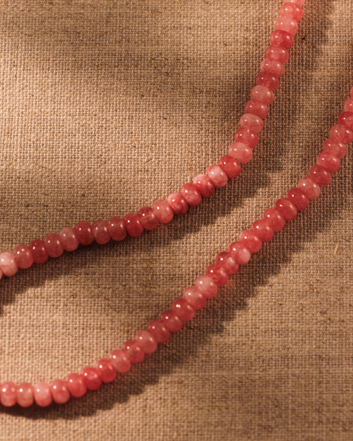 PALOMA Strawberry Quartz Necklace