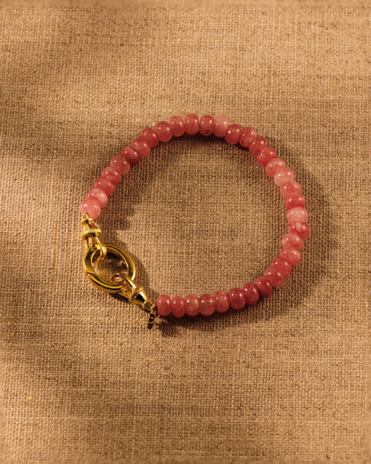 PETRA Strawberry Quartz Bracelet