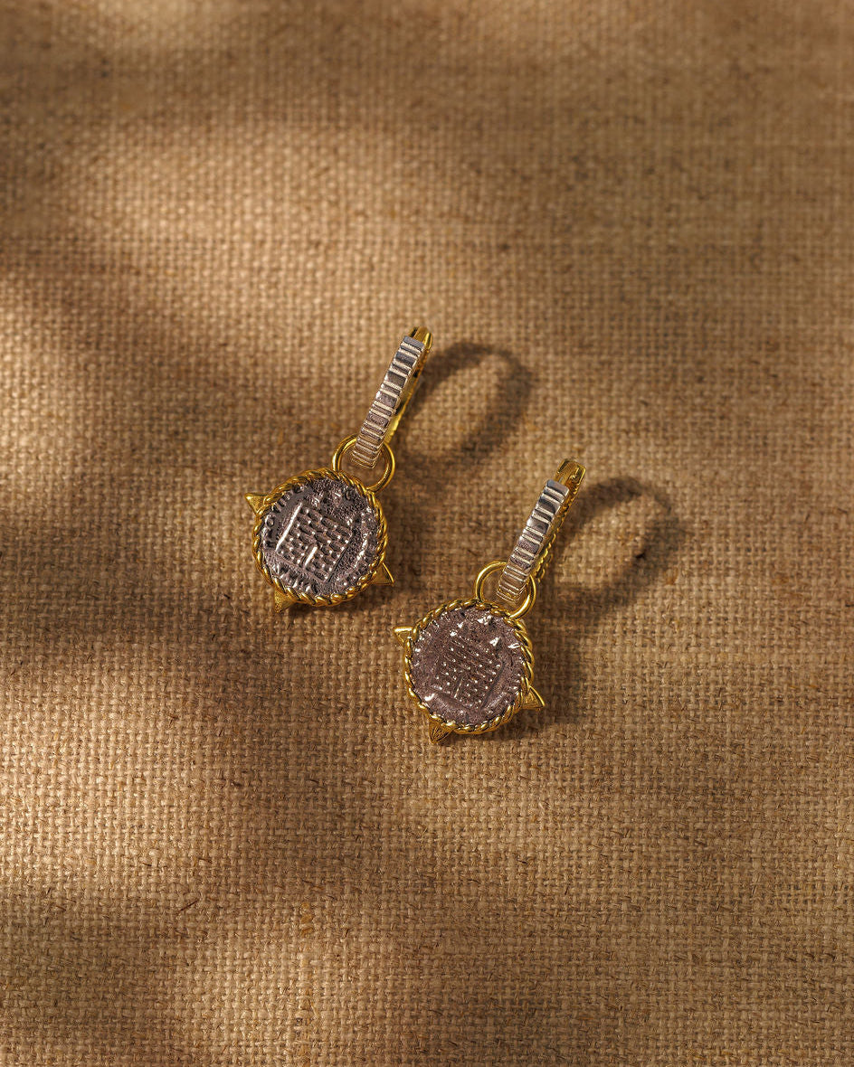 PEGASUS / COIN Earring Set