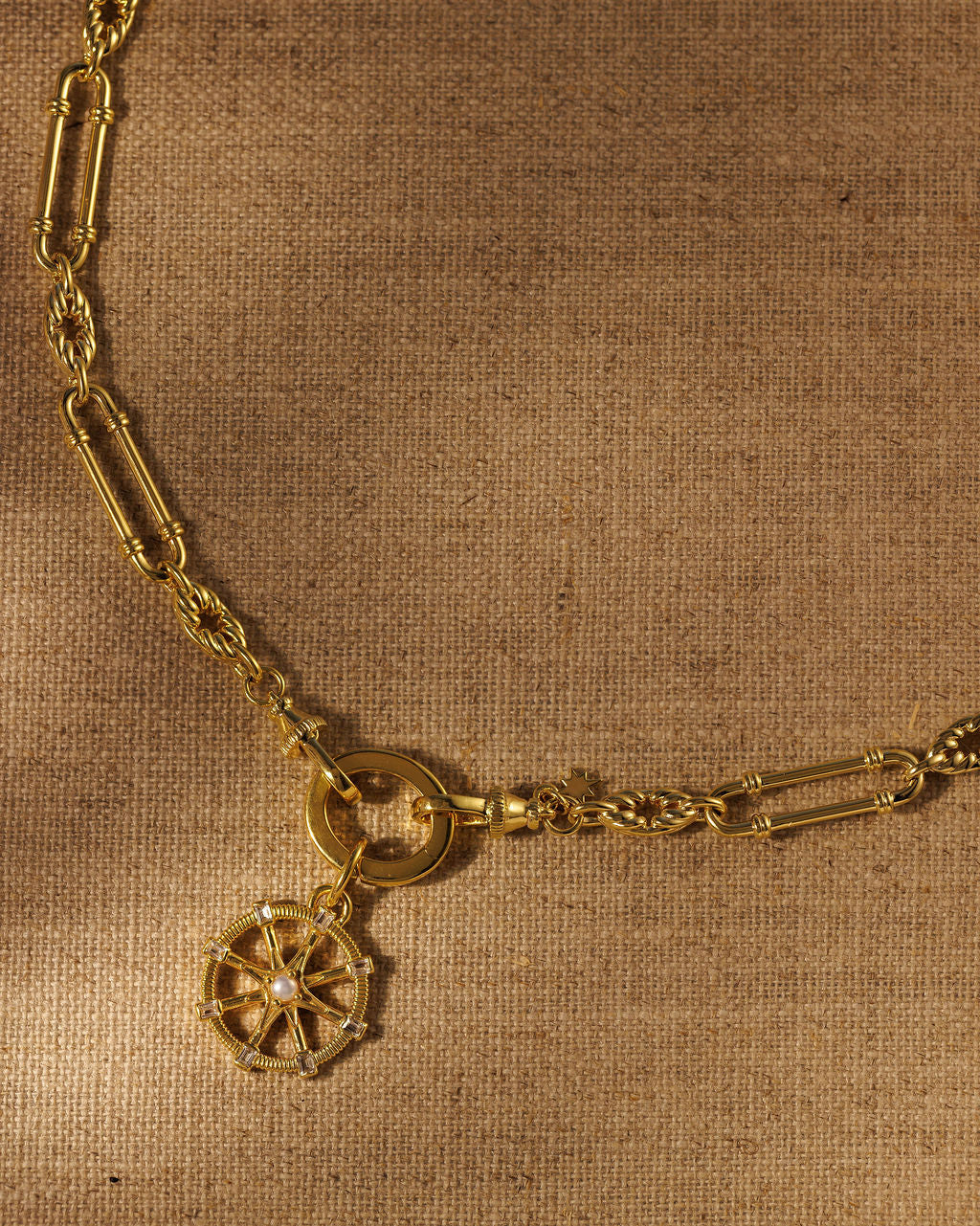 POLLY / COMPASS Necklace Set