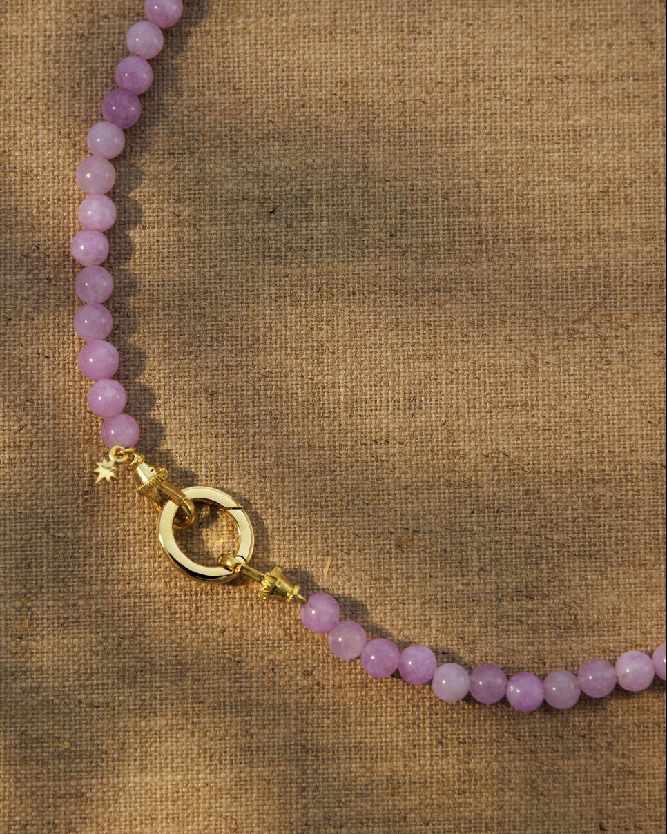 LILA Jade Beaded Necklace