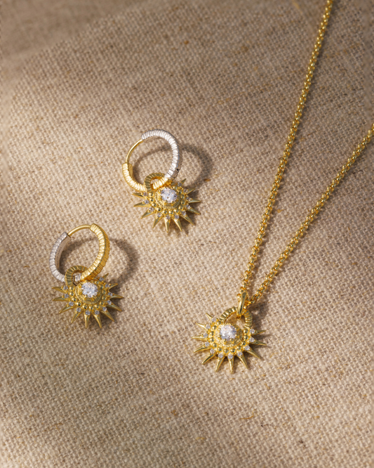 RAE Hoop & Necklace Set