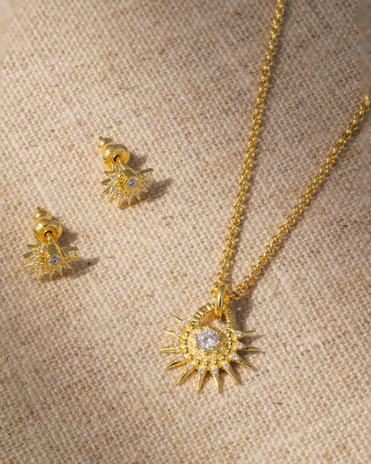 RAE Stud & Necklace Set