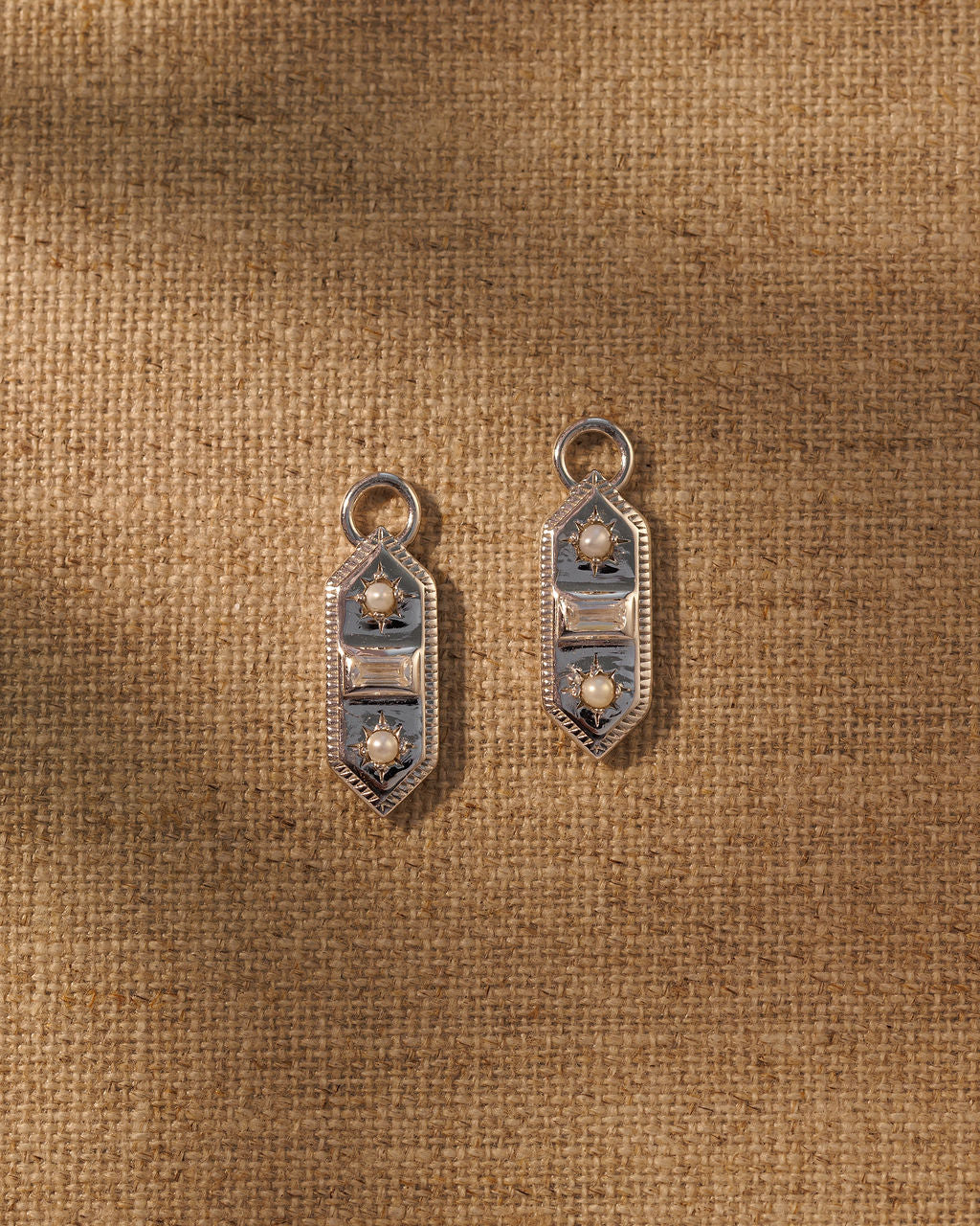 TOKEN Earring Charms - Silver
