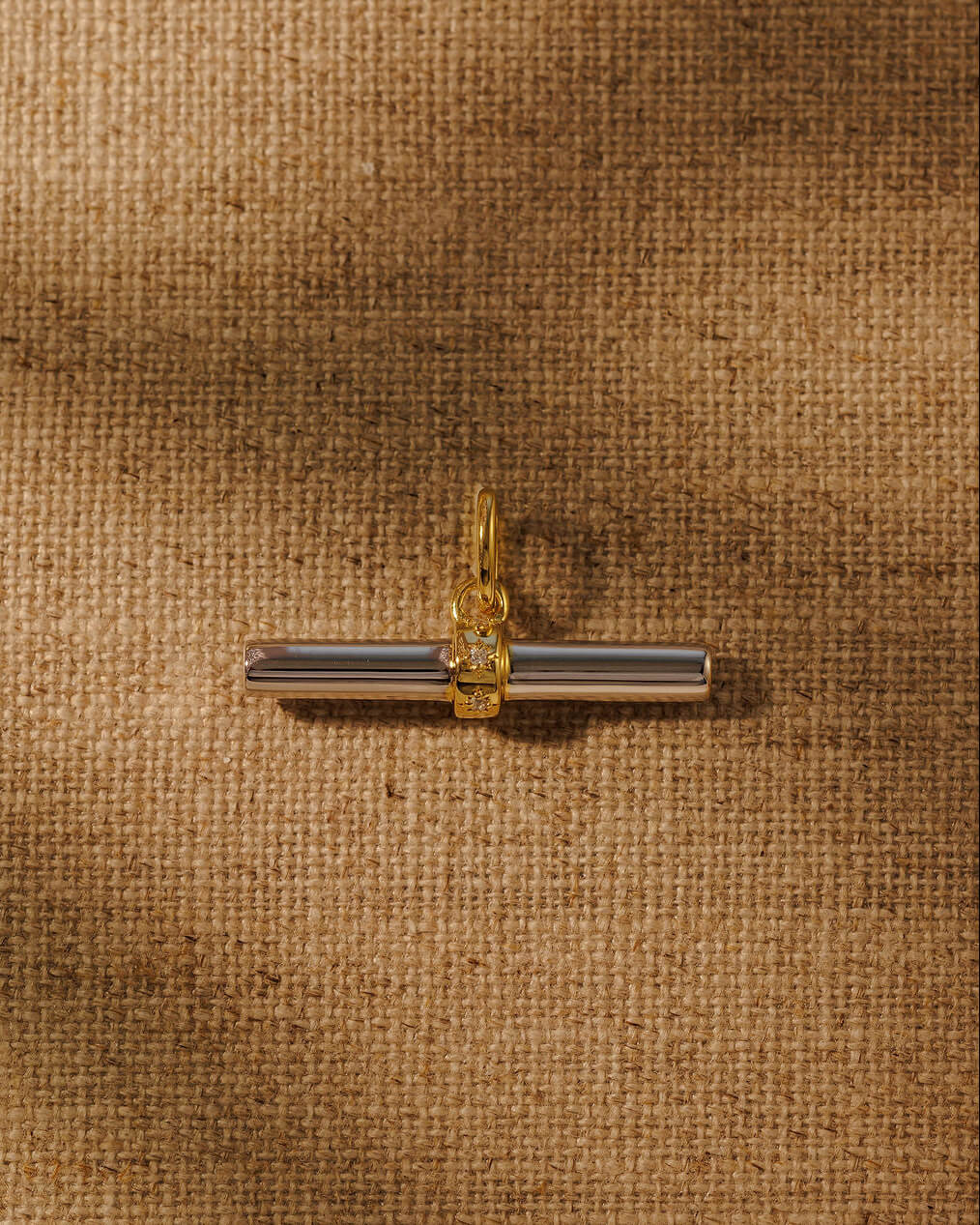 LUCY T-Bar Pendant - Mixed Metal