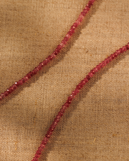 ROSA Pomegranate Quartz Necklace