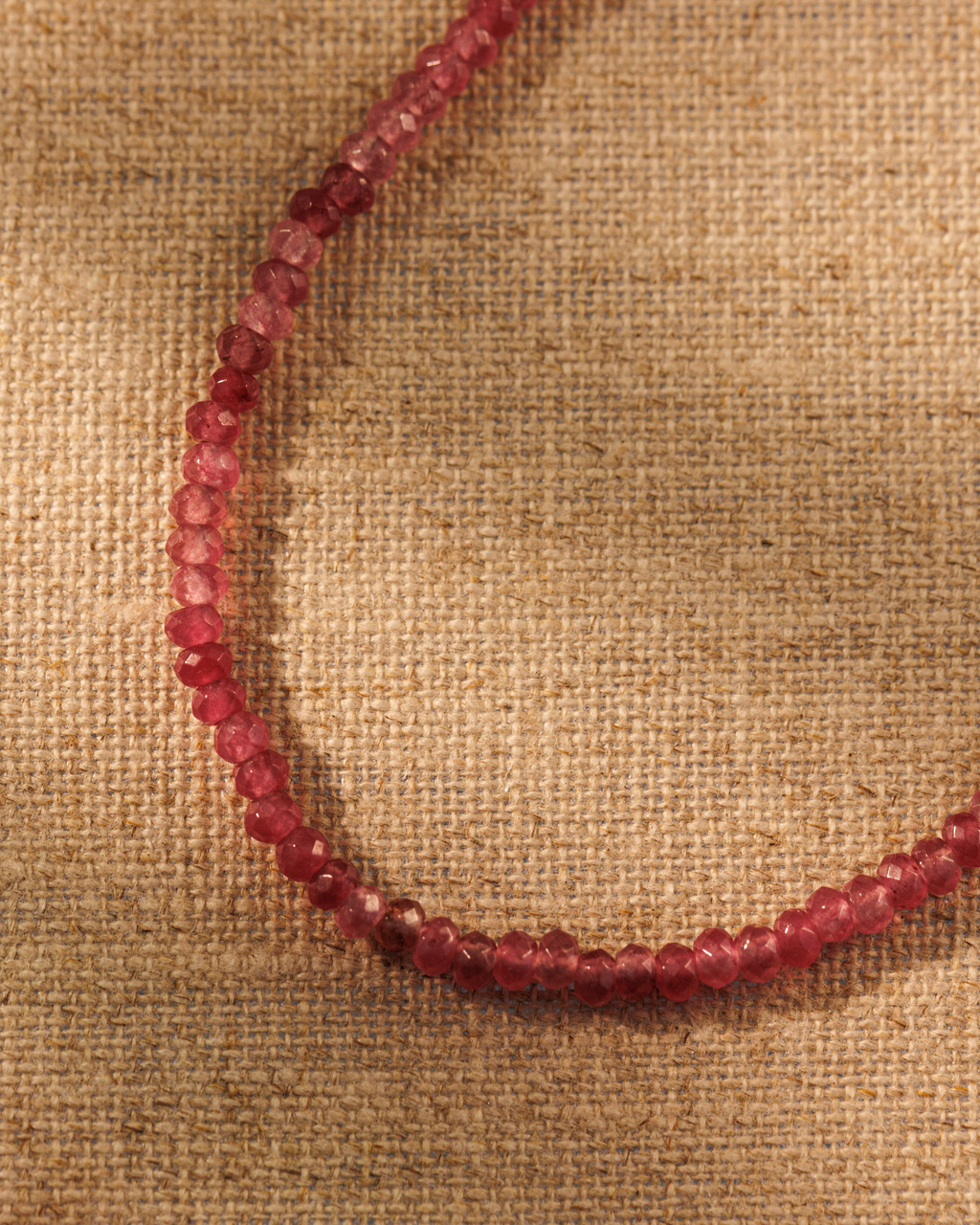 ROSA Pomegranate Quartz Necklace