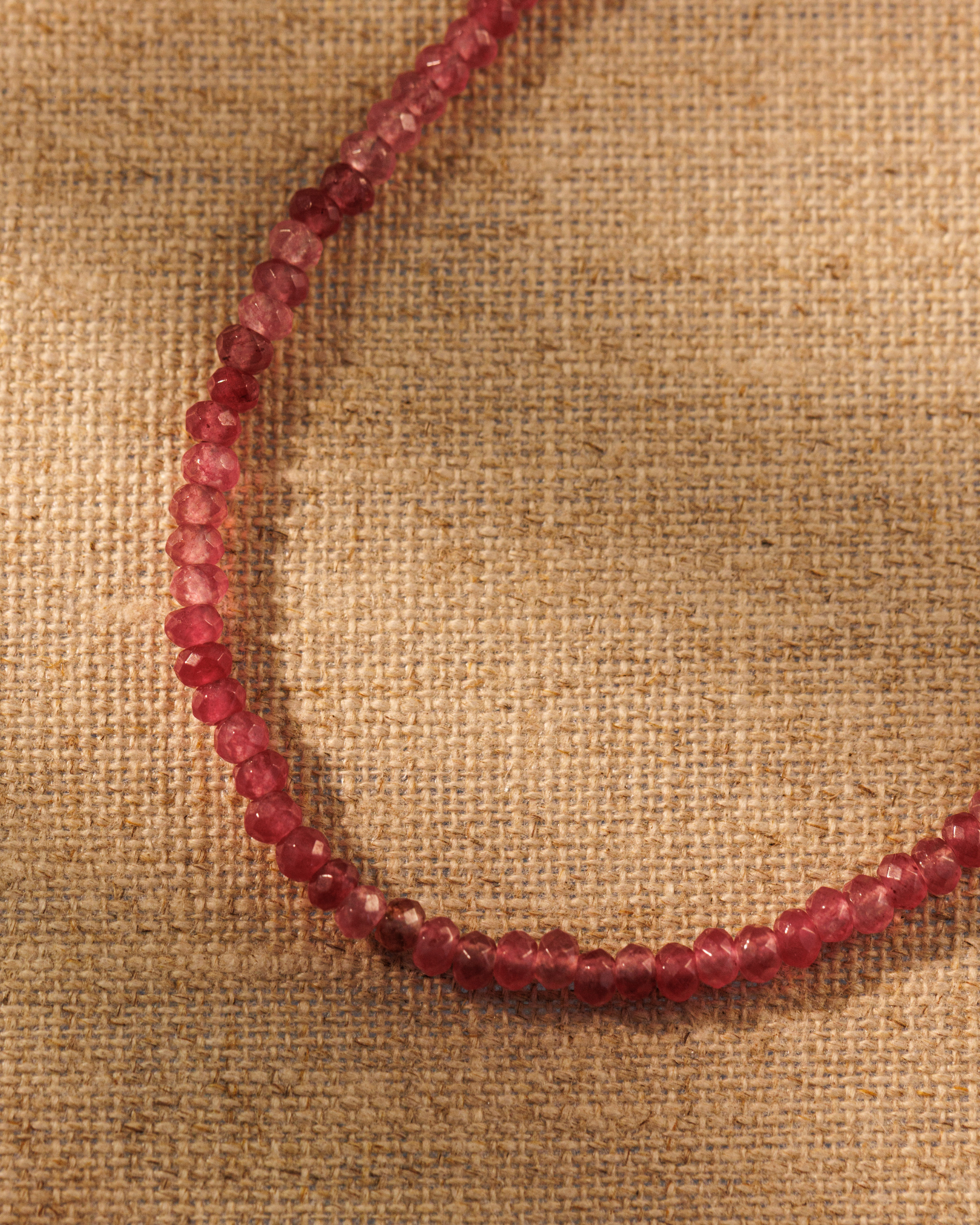 ROSA Pomegranate Quartz Necklace
