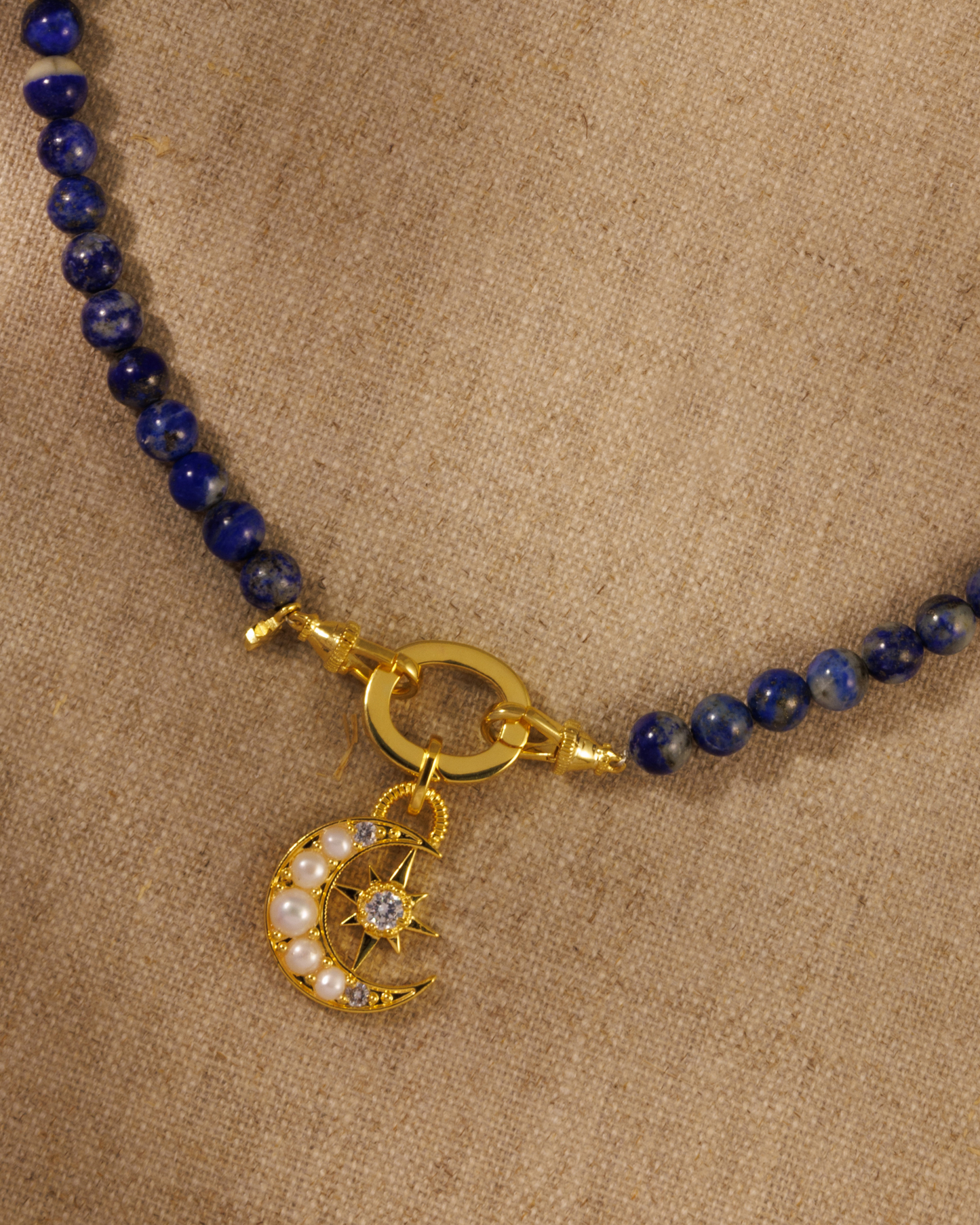 INDIGO Gemstone Beaded Necklace