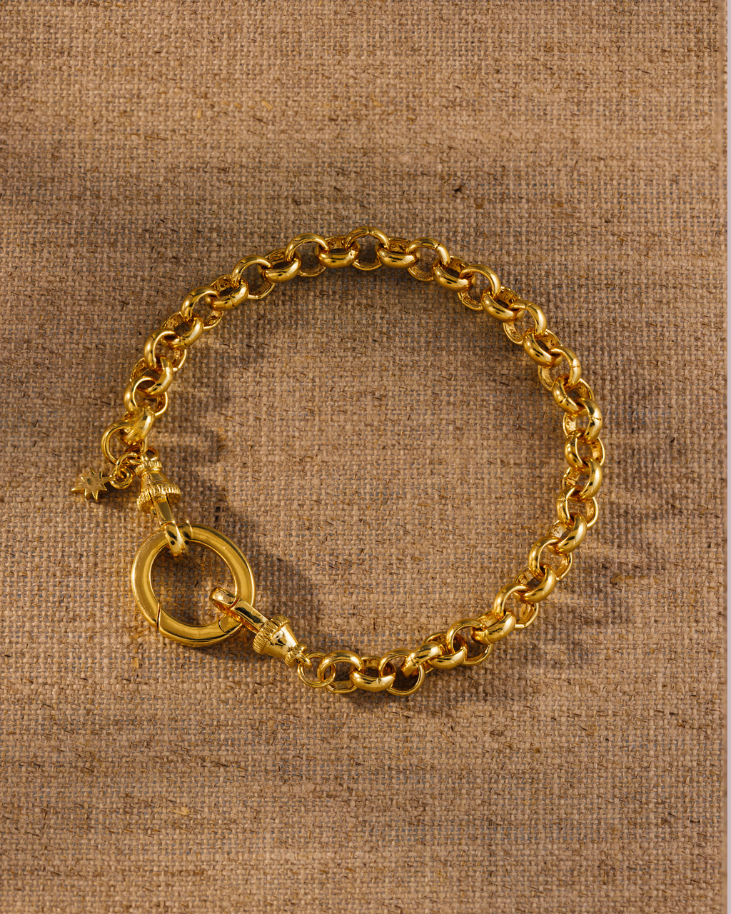 CALLIE Round Link Chain Bracelet