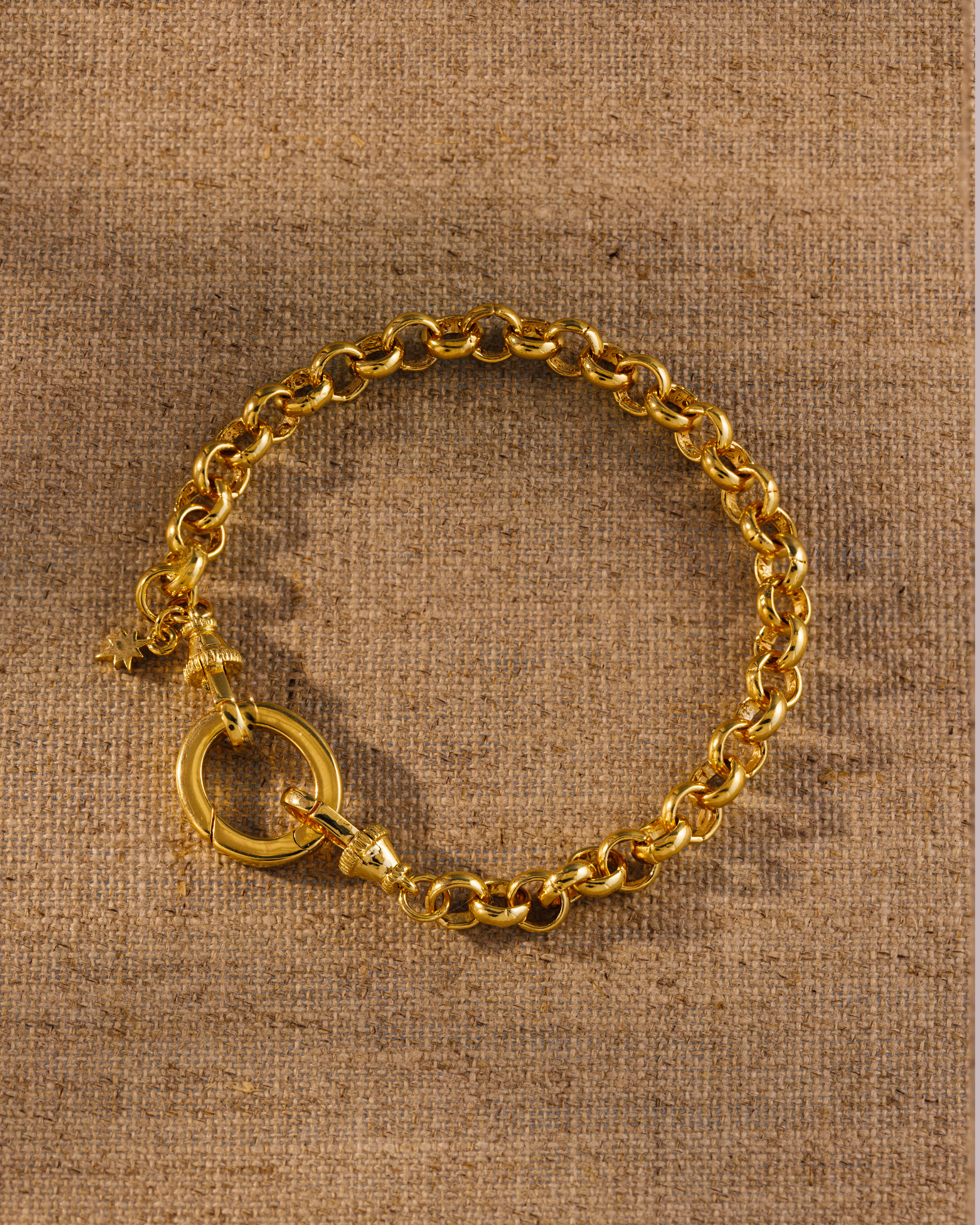 CALLIE Round Link Chain Bracelet