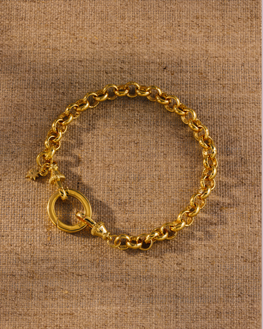 CALLIE Round Link Chain Bracelet