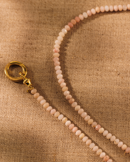 SERENA Pink Opal Necklace