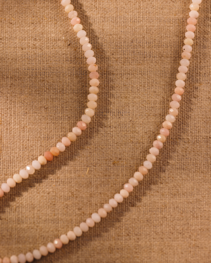 SERENA Pink Opal Necklace