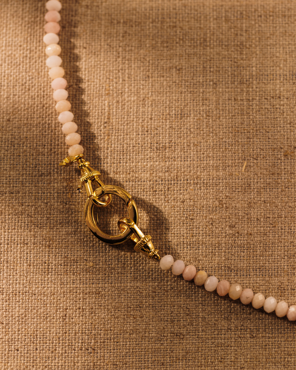 SERENA Pink Opal Necklace