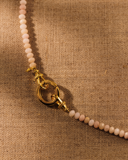 SERENA Pink Opal Necklace