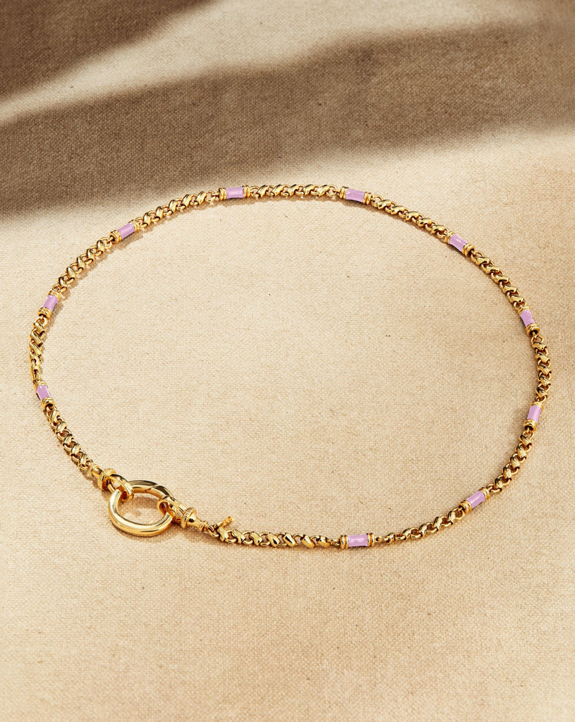 SOLEIL Necklace - Lilac