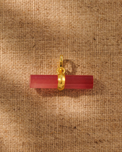 PINK T-BAR / IVY Necklace Set
