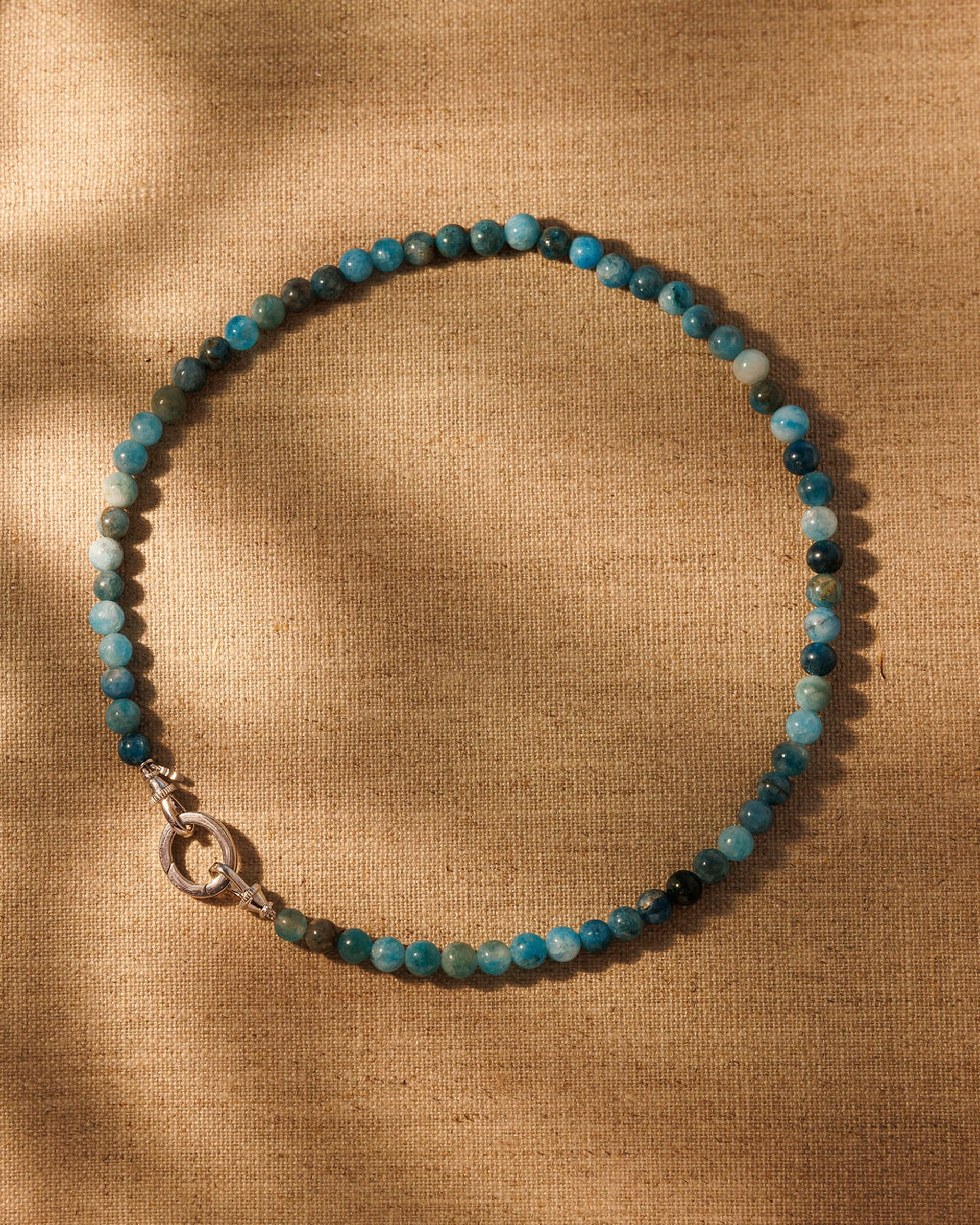 AZURA Gemstone Necklace - Silver