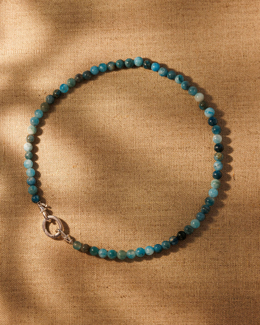 AZURA Gemstone Necklace - Silver