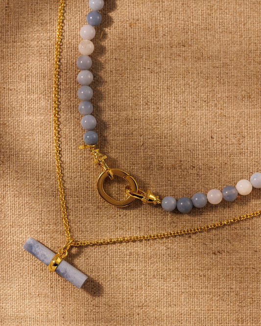 SKYE / BLUE T-BAR / IVY Necklace Set