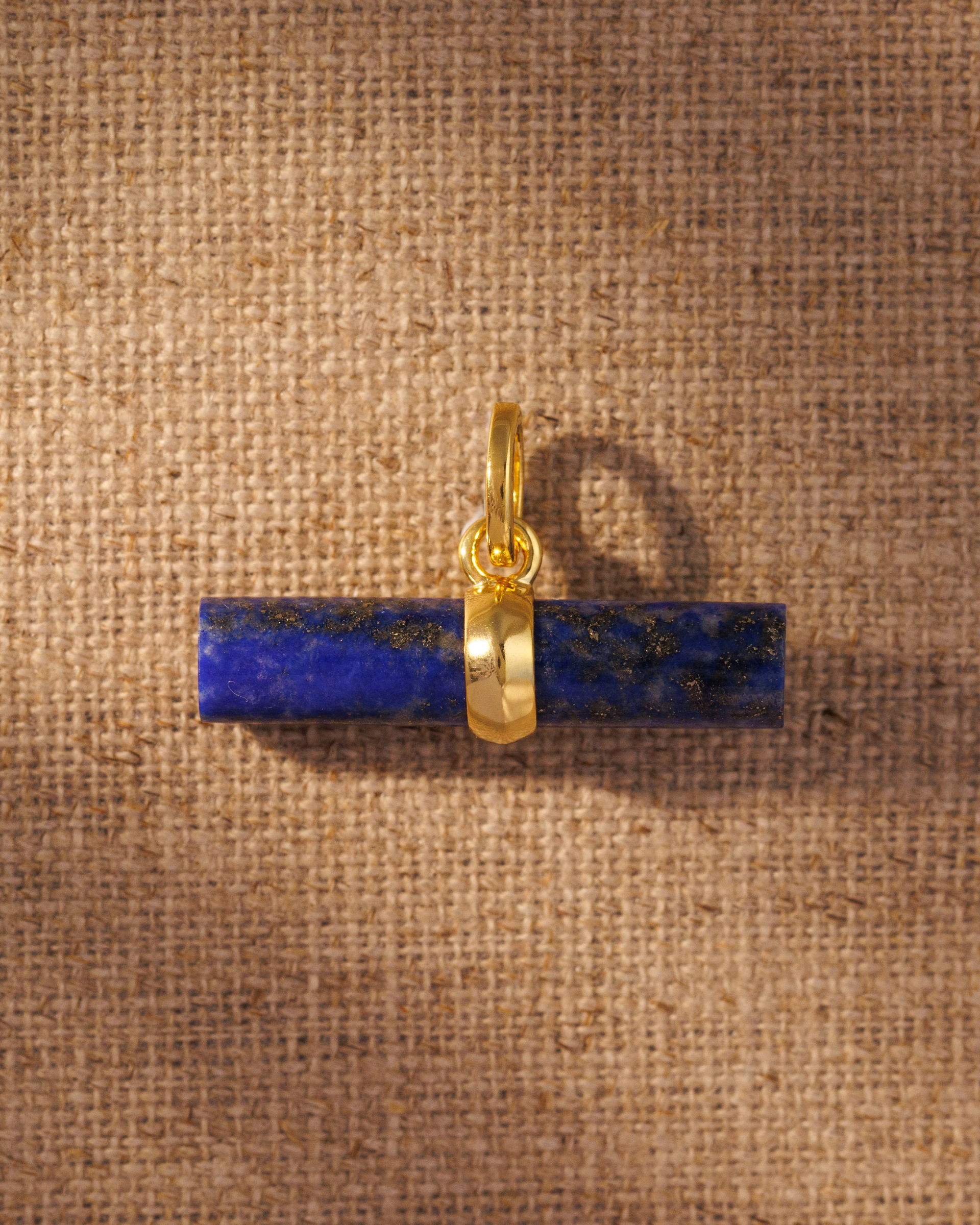  Lapis Lazuli T-bar pendant 