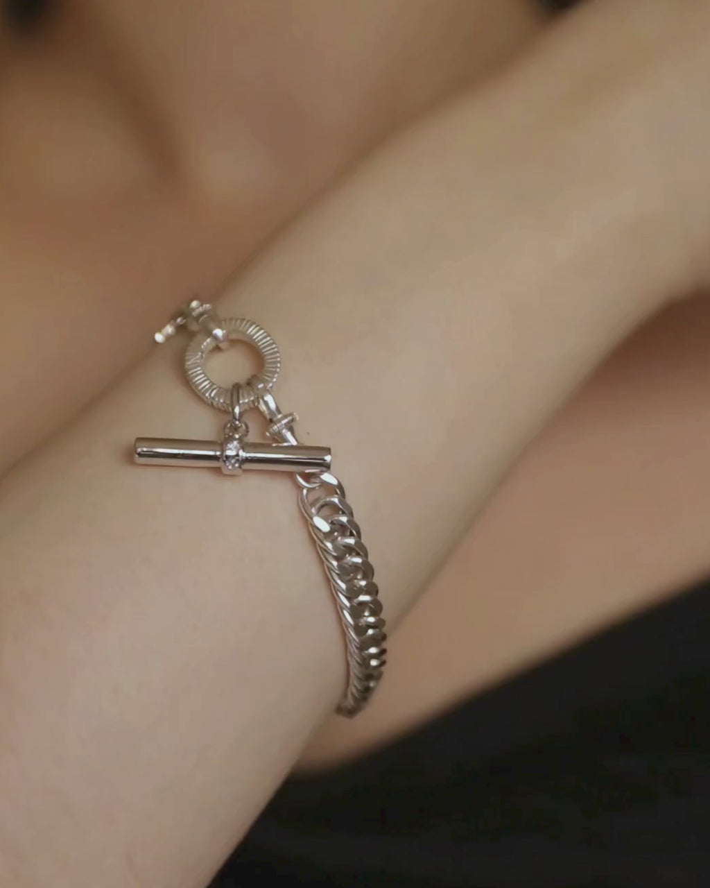 DUSK / LUCY Bracelet Set - Silver