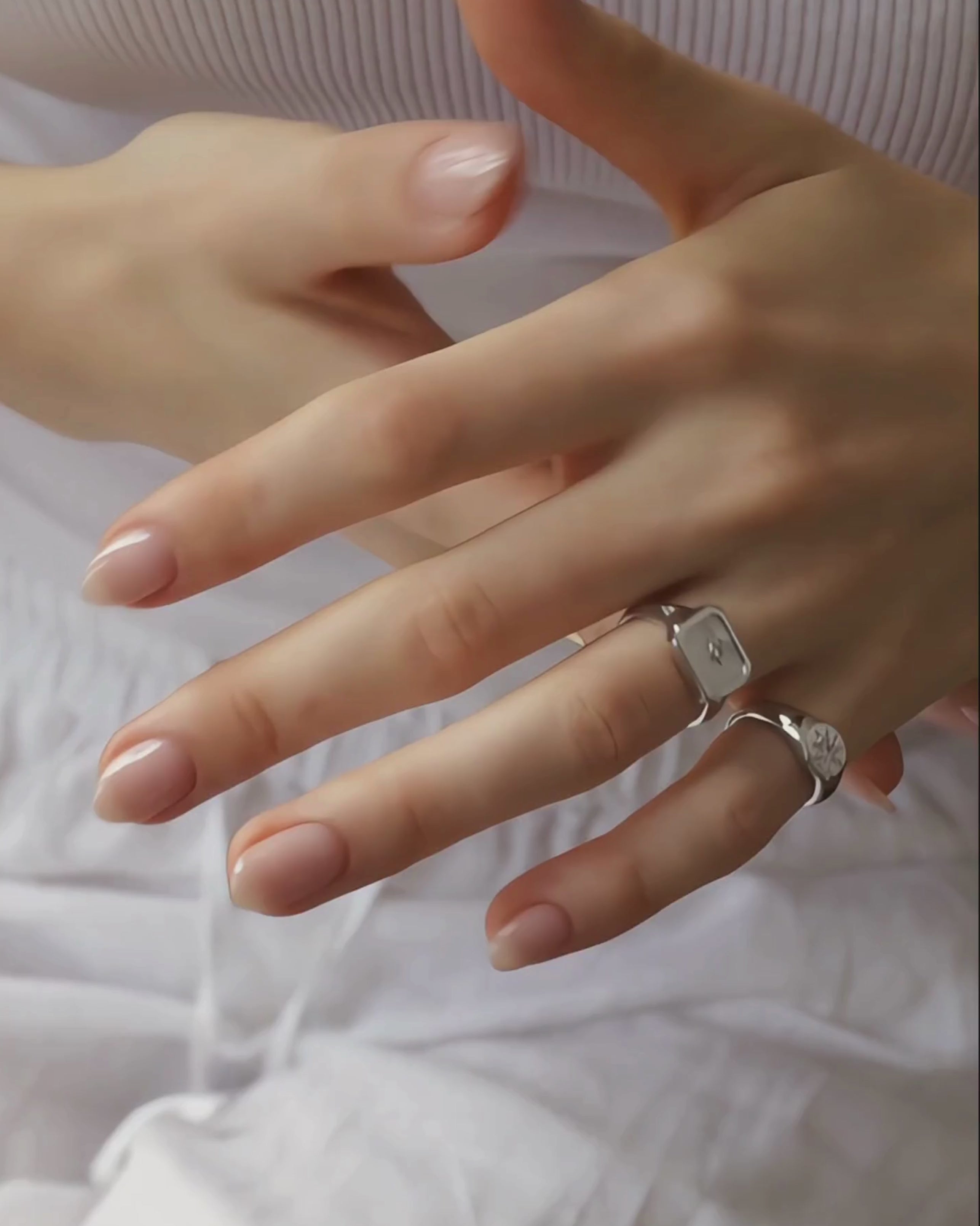 DANA Signet Ring - Silver