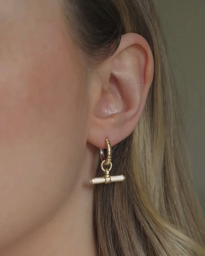 LIBBY / COIN Earring Set