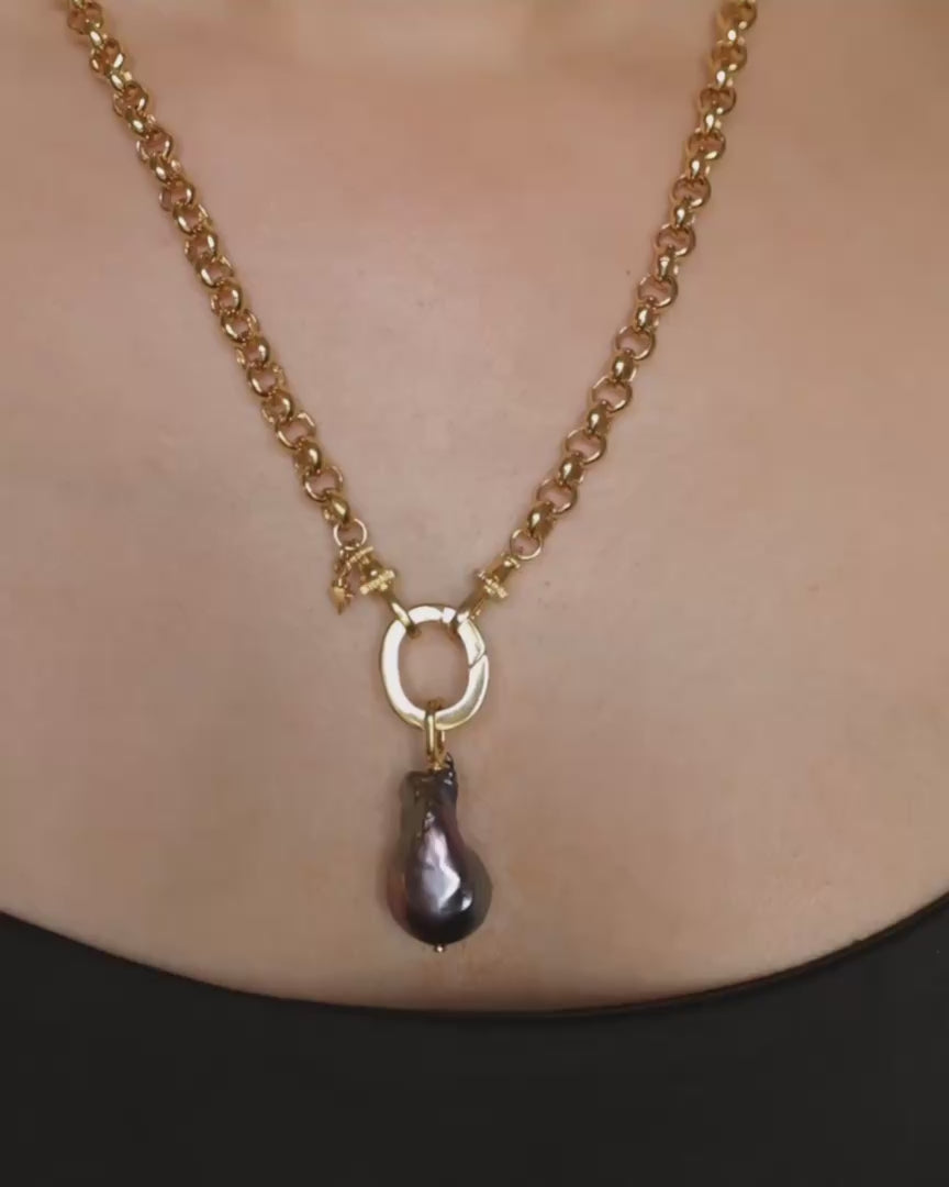 MARGOT / COCO Necklace Set - Black Pearl