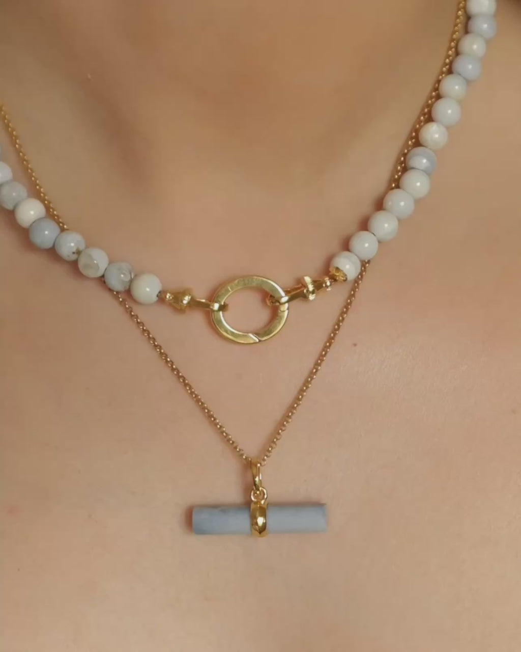 SKYE / BLUE T-BAR / IVY Necklace Set