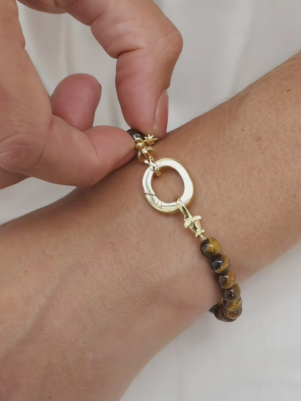 THORA Gemstone Beaded Bracelet