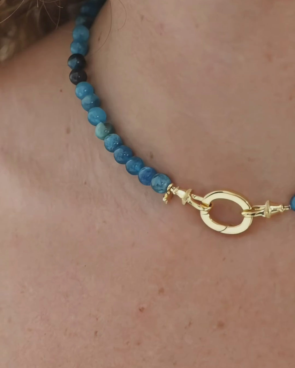 AZURA Gemstone Beaded Necklace