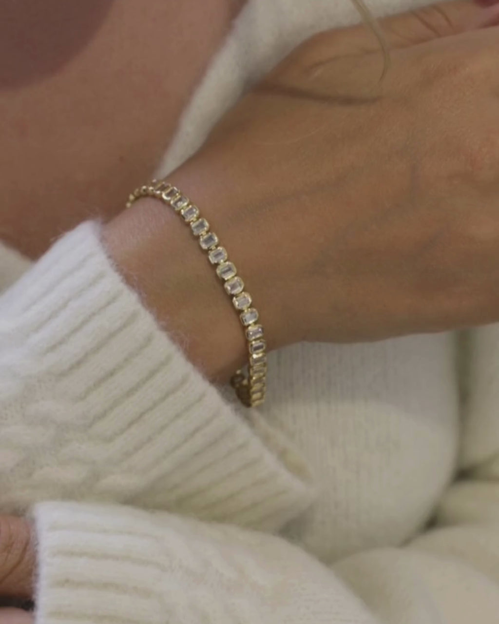 ETTA Emerald Cut Bracelet